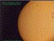 The Sun with Mercury in transit - wide angle